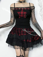 The Red Plaid Pentagram