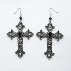 Silver Gothic Punk Earing
