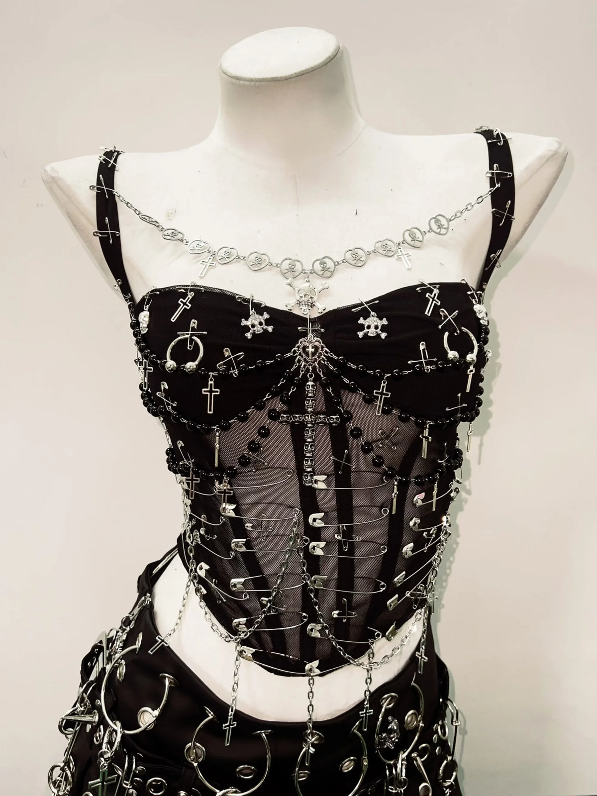 The Catacomb Chain Bustier