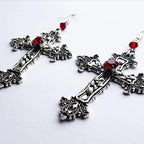 Silver Gothic Punk Earing