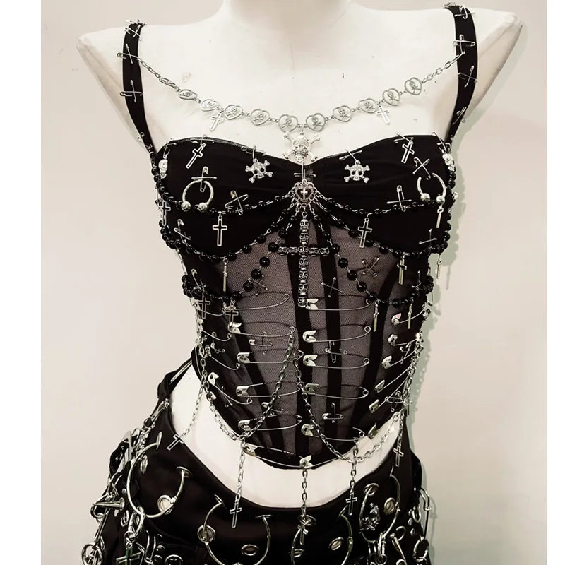 The Catacomb Chain Bustier