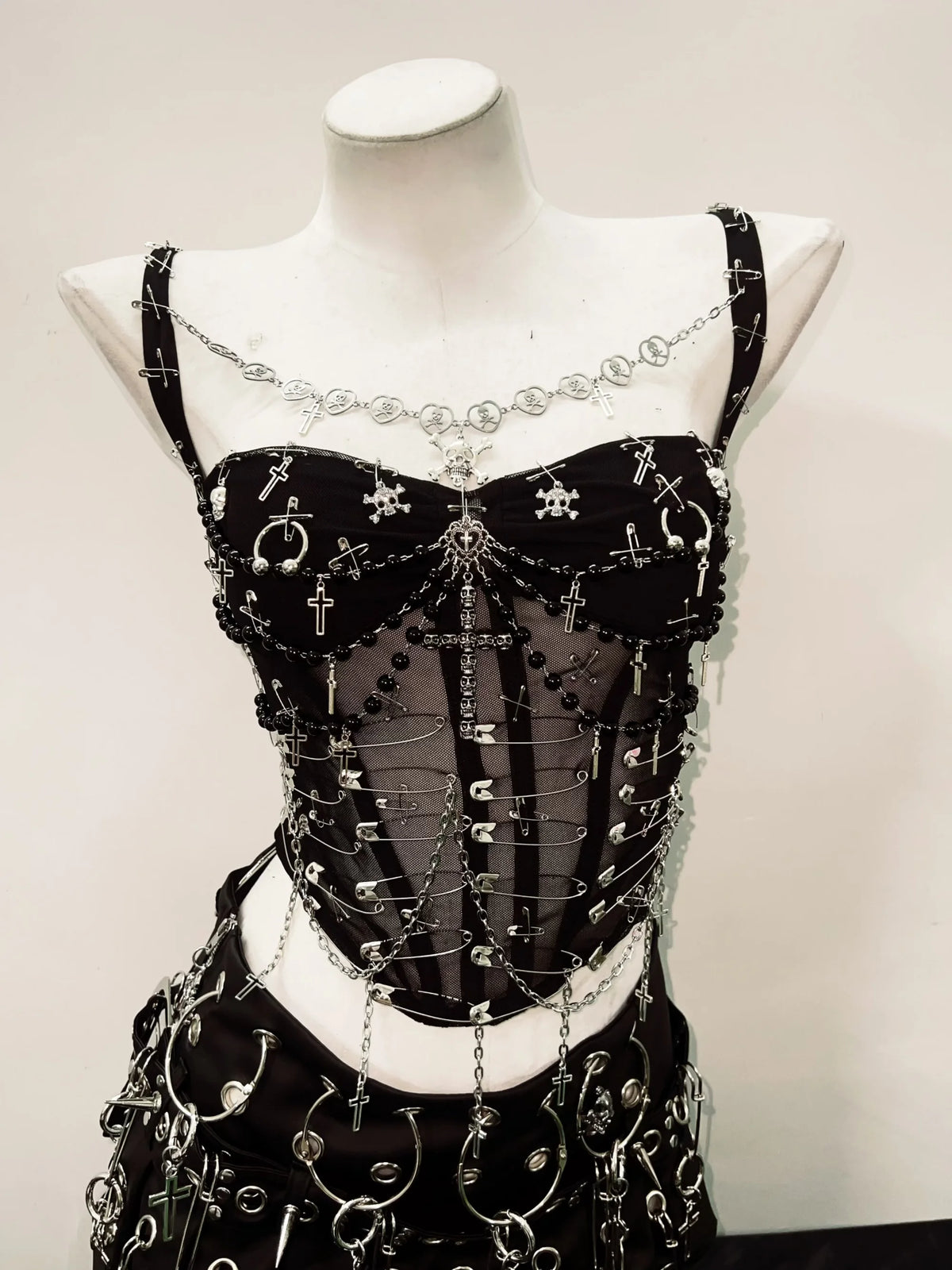 The Catacomb Chain Bustier