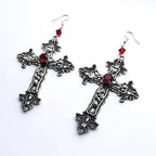 Silver Gothic Punk Earing
