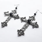 Silver Gothic Punk Earing