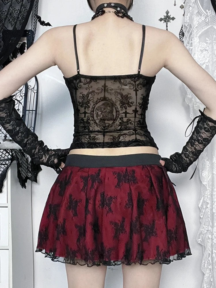 The Obsidian Mesh Bustier