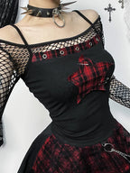 The Red Plaid Pentagram