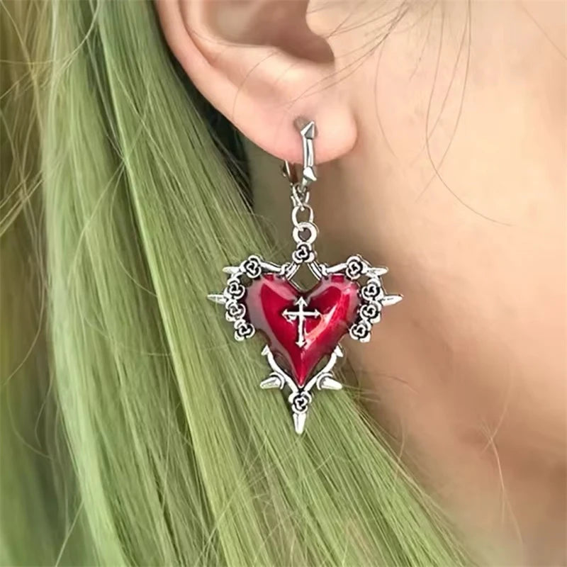 The Industrial Link earrings