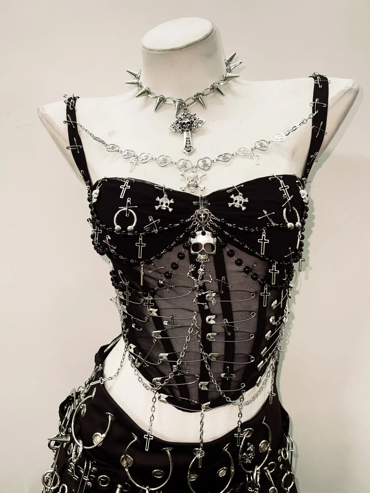 The Catacomb Chain Bustier